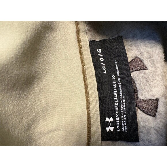 Underarmor Quarterzip Fleece Heather Grey - Picture 4 of 4